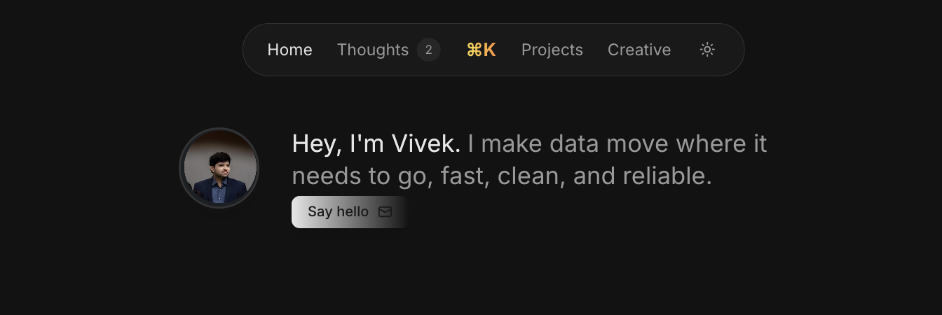 Vivek Kovvuru - Lead Data Engineer
